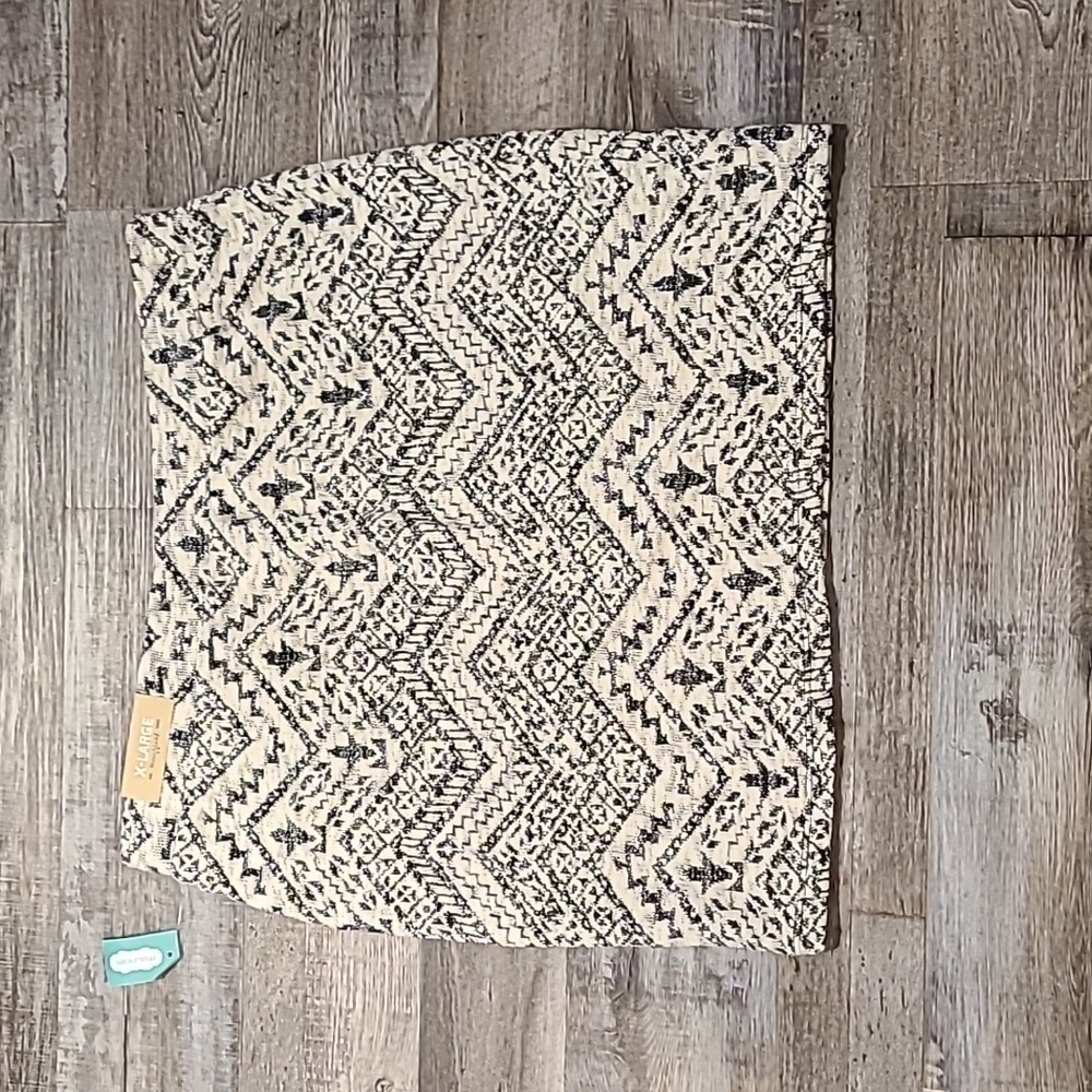 Maurices Aztec Boho‎ Pull On Skirt| NWT| Size XL​ - Picture 4 of 5